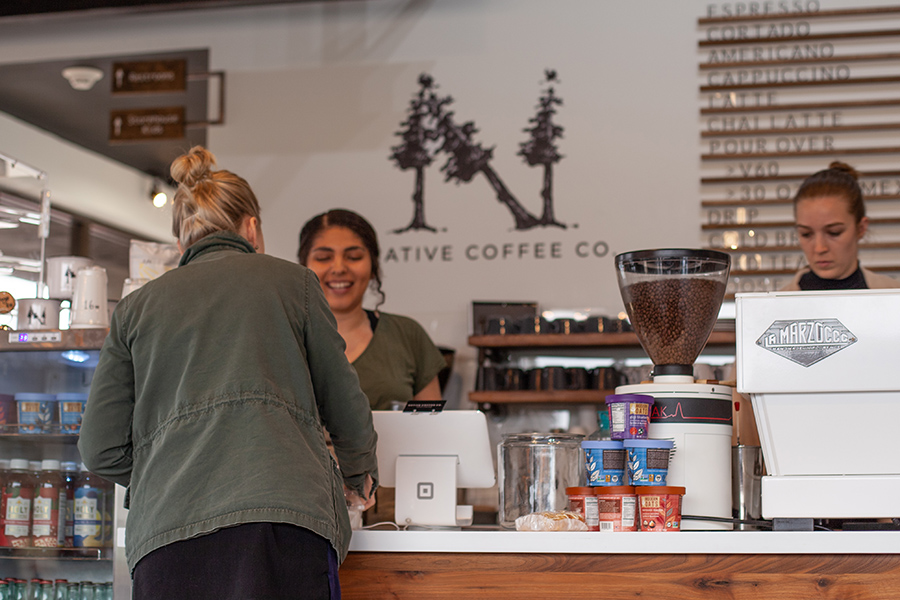 Coffee Shop Design Layout Blueprint