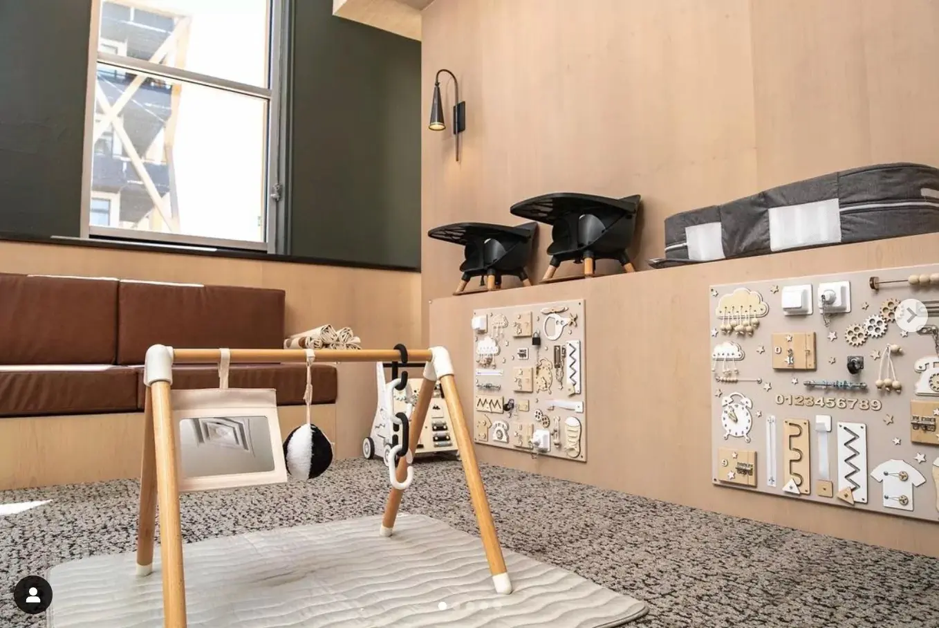 The Den's play area.