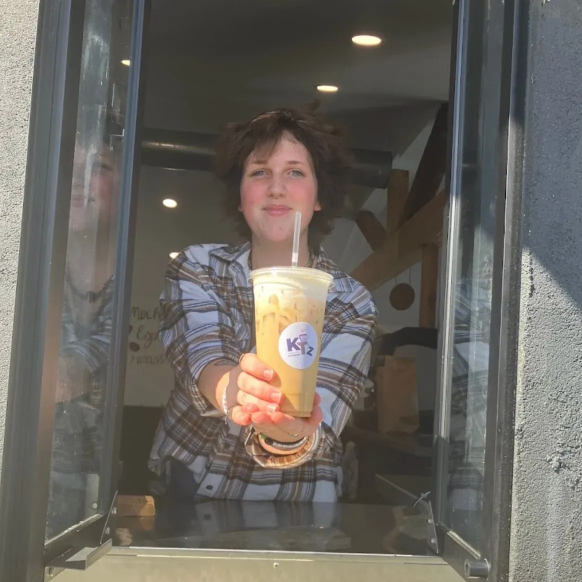 Kt'z Espresso Kafe drive thru.