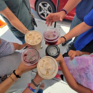 Drinks from Inspira Coffee.