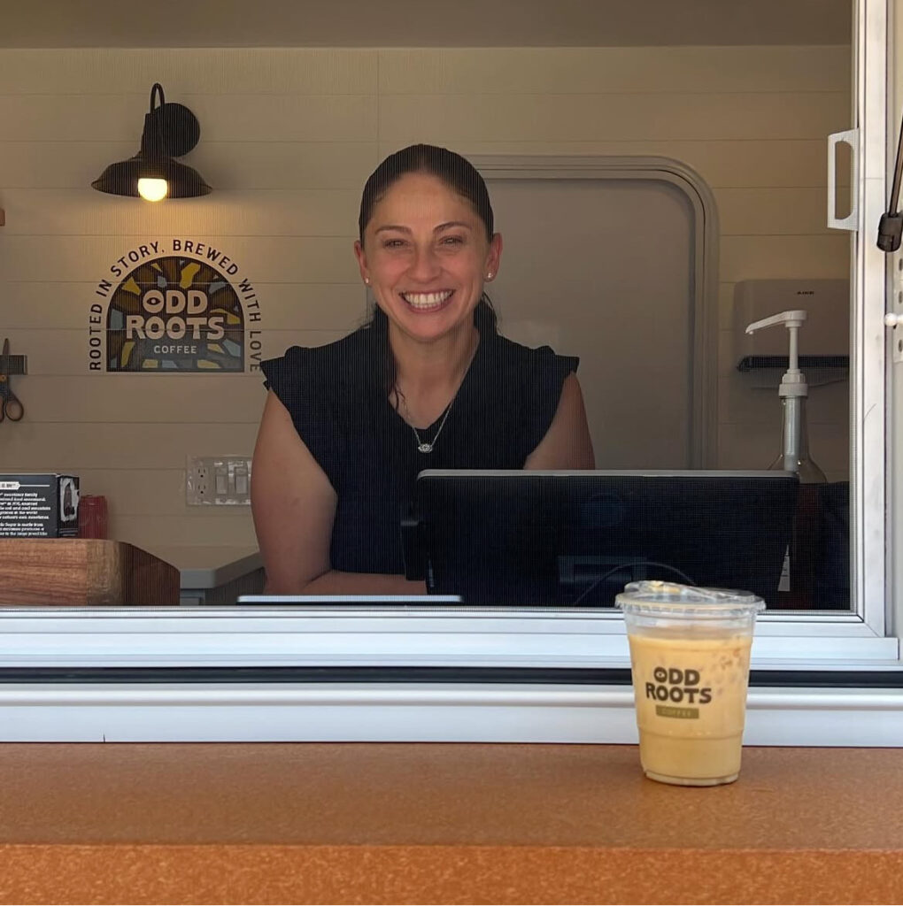 Veronica at Odd Roots trailer