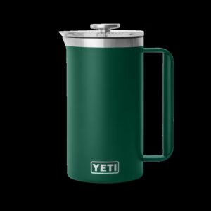 Yeti French Press in Black Forest Green