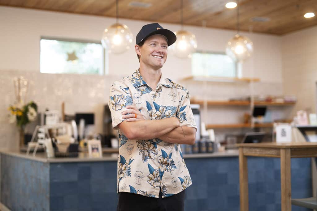 Alex Pikul at Kind Cafe Fairhope