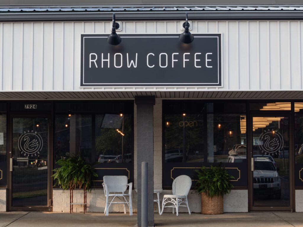 Exterior of RHOW Coffee