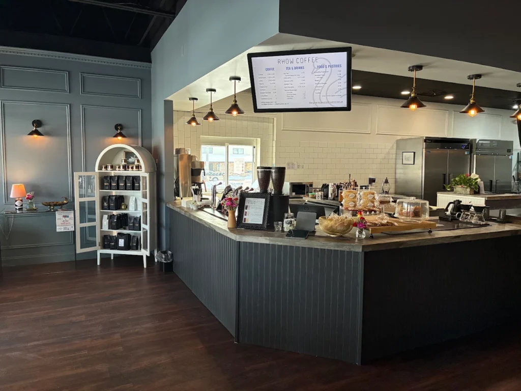 Interior of RHOW Coffee